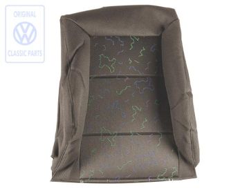 Volkswagen Golf 3 (1H) rugleuningbekleding stof - voor, zwart