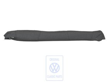 Volkswagen Golf 3 (1H) rugleuningbekleding stof/kunstleer - achterboven, zwart