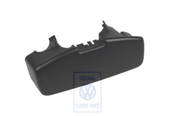 Volkswagen Golf 3 (1H) bekleding alarmlichtschakelaar boven - satijnzwart