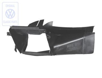 Volkswagen Golf 3 (1H) luchtgeleiding extra radiateur/intercooler