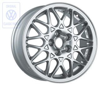 Volkswagen Golf 3 (1H) lichtmetalen velg BBS 6,5Jx15 H2 ET43 5x100 - chroom