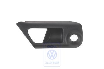 Volkswagen Golf 3 (1H) afdekking spiegelverstelling rechts - satinzwart