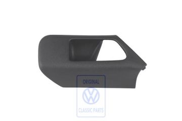 Volkswagen Golf 3 (1H) afdekking deuropener - rechts, satijnzwart
