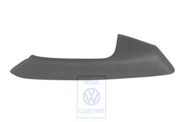 Volkswagen Golf 3 (1H) afdekking deurhandgreep voor - links, satijnzwart