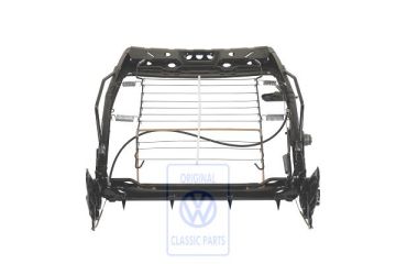 Volkswagen rugleuningframe met verstelling - links