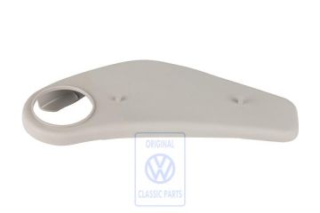 Volkswagen Golf 3 (1H) stoelbekleding linksbuiten met opening - kiezel