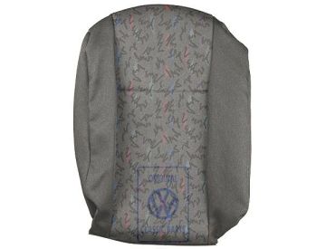 Volkswagen Golf 3 (1H) rugleuningbekleding stof/kunstleer - zwart