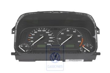 Volkswagen Golf 3 (1H) instrumentenpaneel 200 km/h (AEE, AEX)