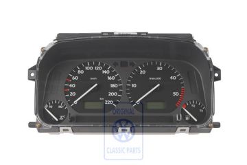 Volkswagen Golf 3 (1H) instrumentenpaneel 220 km/h met toerenteller (1Z, AFN, AHU)