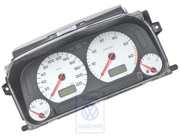 Volkswagen Golf 3 (1H) instrumentenpaneel - zilver (AEE, AEX)