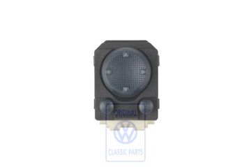 Volkswagen Golf 3 (1H) schakelaar spiegelverstelling - mauritiusblauw