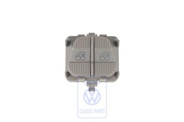 Volkswagen Golf 3 (1H) schakelaar elektrische ruit voor - links, beverbruin