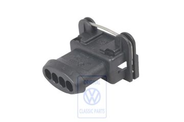 Volkswagen vlakcontactbehuizing 4-polig
