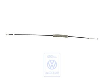 Volkswagen Golf 3 (1H) bedieningskabel ventilatie en verwarming 639 mm - zwart