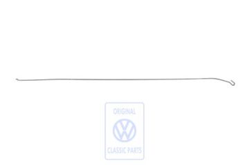 Volkswagen Golf 3 (1H) trekstang deurslot voor - rechts, tweedeurs