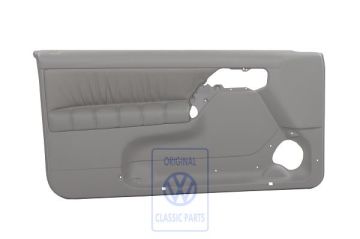 Volkswagen Golf 3 (1H) deurpaneel - linksvoor, beverbruin, leer, 2-deurs