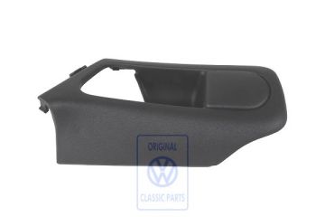 Volkswagen Golf 3 (1H) afdekking deuropener - linksachter, satijnzwart