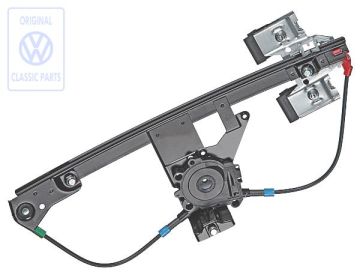 Volkswagen Golf 3 (1H) raammechanisme zonder motor - rechtsachter