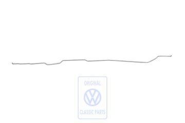 Volkswagen Golf 3 (1H) vergrendelingsstang - linksachter, 4-deurs