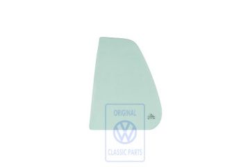 Volkswagen Golf 3 (1H) vaste portierruit - linksachter, groen, 4-deurs