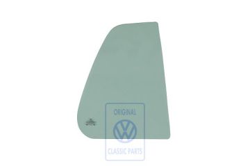 Volkswagen Golf 3 (1H) vaste portierruit - rechtsachter, groen, 4-deurs
