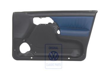 Volkswagen Golf 3 (1H) deurpaneel - rechtsvoor, zwart/blauw, 4-deurs