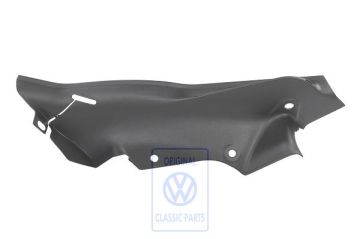 Volkswagen Golf 3 (1H) wielkastbekleding rechtsachter - satijnzwart, 4-deurs