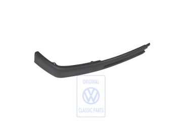 Volkswagen Golf 3 (1H) frontspoiler links - satijnzwart