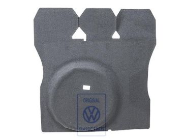 Volkswagen Golf 3 (1H) bagageruimtemat voor reservewiel - zwart velours