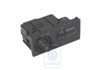 Volkswagen Golf 3 (1H) lichtschakelaar met dagrijlichtfunctie - satijnzwart