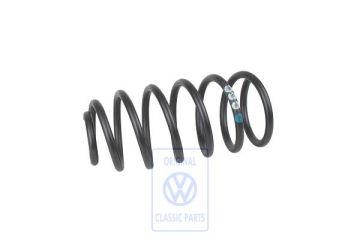 Volkswagen schroefveer voor - slechtewegenuitvoering, 1x blauw, 3x wit