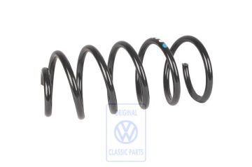 Volkswagen schroefveer - voor, 1 blauw en 4 witte markeringen