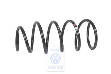 Volkswagen schroefveer voor - 1x violet, 1x wit