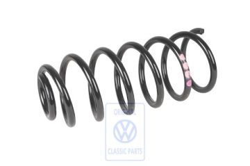 Volkswagen schroefveer voor - 1x violet, 3x roze