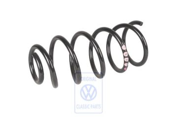 Volkswagen schroefveer voor - 1x violet, 4x roze