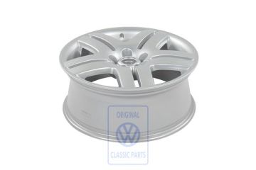 Volkswagen lichtmetalen velg long beach 7Jx17 H2 ET38 5x100 - chroom
