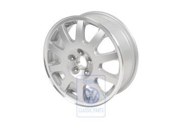 Volkswagen lichtmetalen velg 5,5x16 ET36 5x100 - chroom
