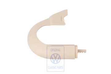 Volkswagen Polo 3 (6N) afdekkap voorste veiligheidsgordel - crèmebeige