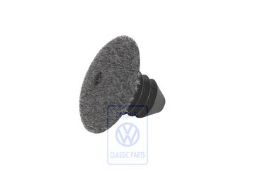 Volkswagen afsluitdop - gebroken zwart