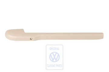 Volkswagen New Beetle (9C) afdekking stoelgeleider - linksbinnen, crèmebeige
