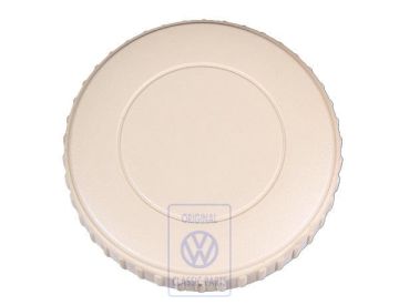 Volkswagen verstelknop rugleuning voorstoel - crèmebeige