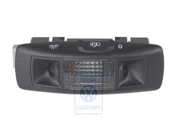 Volkswagen Golf 4 (1J) leeslamp met ultrasoonsensor links voor schuifdak - satijnzwart