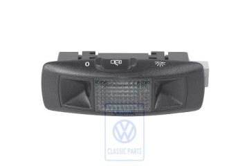 Volkswagen Golf 4 (1J) leeslamp met ultrasoonsensor - satijnzwart