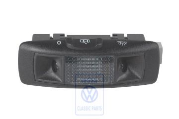 Volkswagen Golf 4 (1J) leeslamp rechts voor schuifdak - satijnzwart