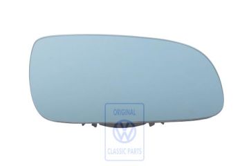 Volkswagen Golf 4 (1J) spiegelglas jubileumuitvoering - rechts, blauwgetint