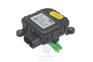 Volkswagen stelmotor centraalklep - rood, rechtsgestuurd