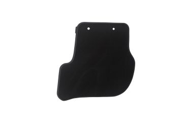 Volkswagen Golf 6, Scirocco 3 (Type 13) velours mattenset - achterzijde - zwart