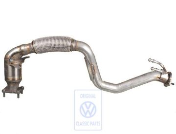 Volkswagen Golf 5 (1K) uitlaatpijp met voorkatalysator (BCA)