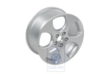 Volkswagen Golf 5 (1K) lichtmetalen velg denver 7,5Jx17 H2 ET51 5x112 - zilver