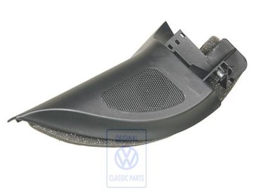 Volkswagen Golf 5 (1K) luidsprekerrooster - links, satijnzwart